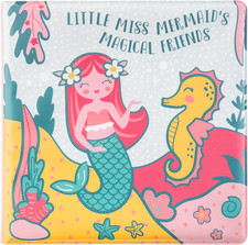 Floating Color Changing Bathtime Book, Toddler Bath Toy, Mermaid