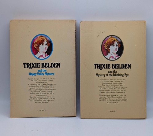 Vintage Trixie Belden Kathryn Kenny 4 Book Lot Mystery Paperback Oval 9 12 19 22 - Bild 4 von 6