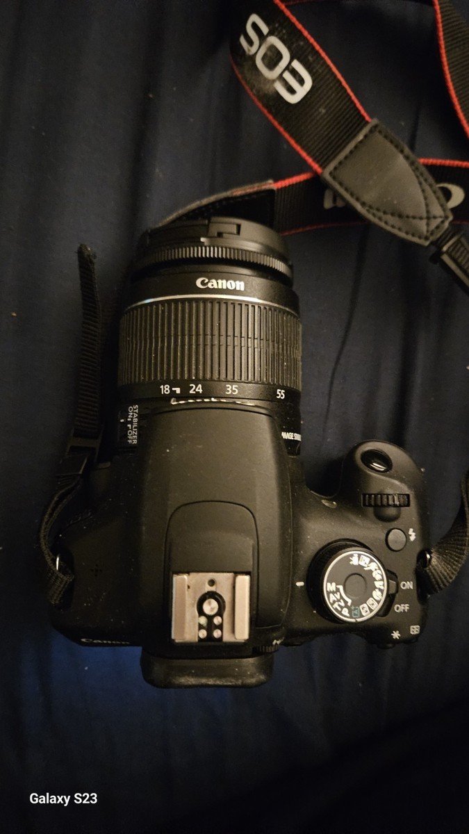 Canon EOS 1200D 18.0MP Digital SLR Camera - Black (Kit w/ EF-S 18
