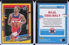 2023/24 Donruss Basketball Yellow #225 Bilal Coulibaly Washington Wizards