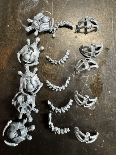 Warhammer 40k Necrons Praetorians 5x Torso Bits/Parts