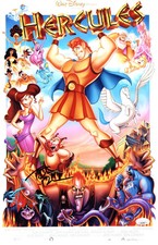 Tate Donovan signed 11x17 Poster Disney Hercules JSA Authentication