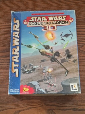 Star Wars: Rogue Squadron 3D (PC, 1998, Big Box, LucasArts)