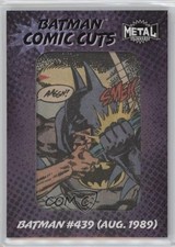 2025 Skybox Metal Universe Batman Comic Cuts 32/65 #439 anno terzo #CC-21 f5h