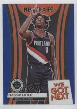 2019-20 Panini NBA Hoops Premium Stock We Got Next Blue Nassir Little #6 0j8k