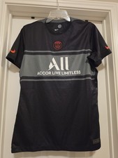 Paris Saint-Germain Nike 2021/2022 Third Jersey Womens Size Large