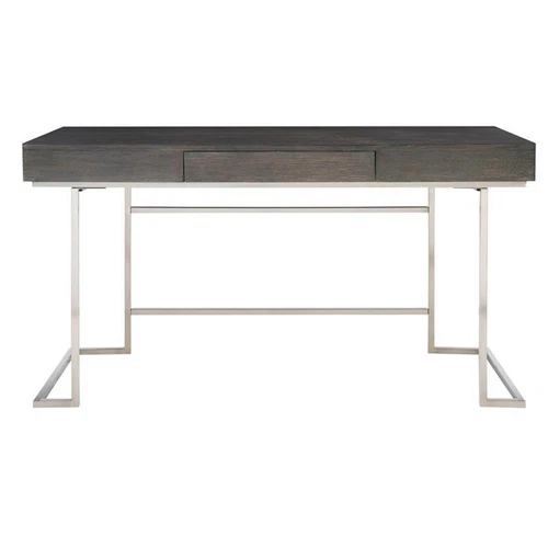 Uttermost Claude Contemporary Wood and Steel Desk in Gray Finish - Picture 4 of 7