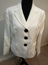 NWT KASPER SEPARATES BLAZER BUSINESS CAREER OFFICE SIREN SIZE 14 P FAUX POCKET