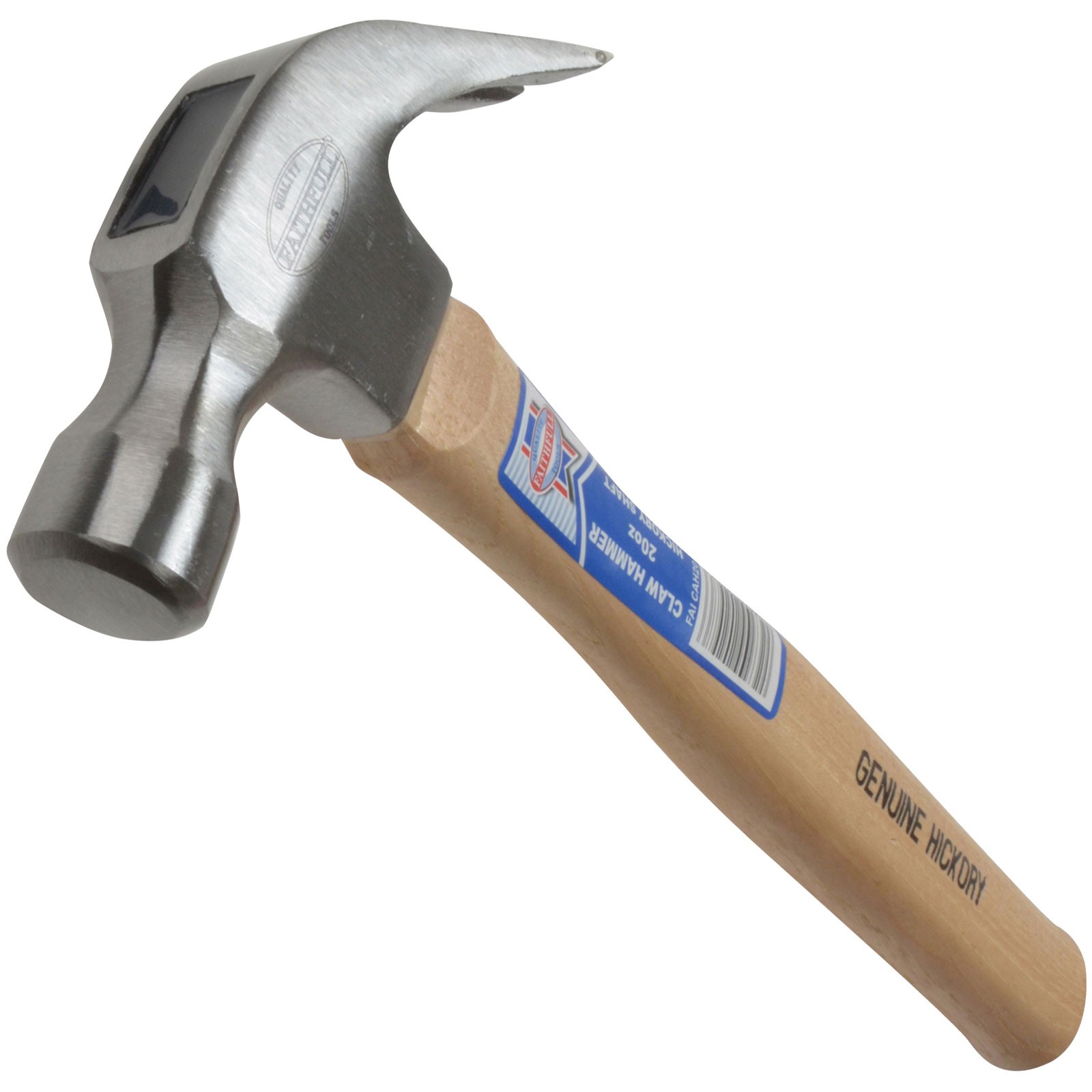 Faithfull Claw Hammer Hickory Shaft 567g (20oz)