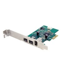 StarTech 3 Port 2b 1a 1394 PCI Express FireWire Card PEX1394B3 