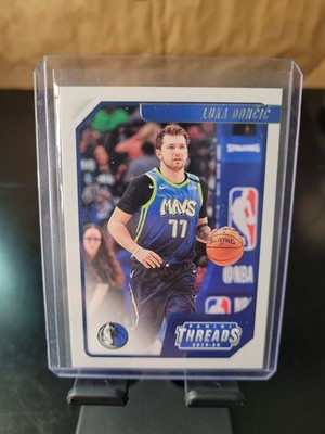 2019-20 Panini Chronicles - Threads Luka Doncić #100 Penny Sleeve + Top Loader