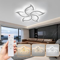 Dimmbar Led Deckenleuchte Panel Deckenlampe Wohnzimmer Flur KüChen Fernbedienung