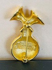 Rare Find Karl Lagerfeld Parfums - Vintage perfume bottle brooch, 1990's.