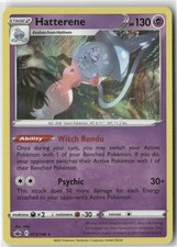 hatterene pokemon card value Hatterene VMAX Full Art Holo Ultra Rare Pokemon Card Crown Zenith 066/159