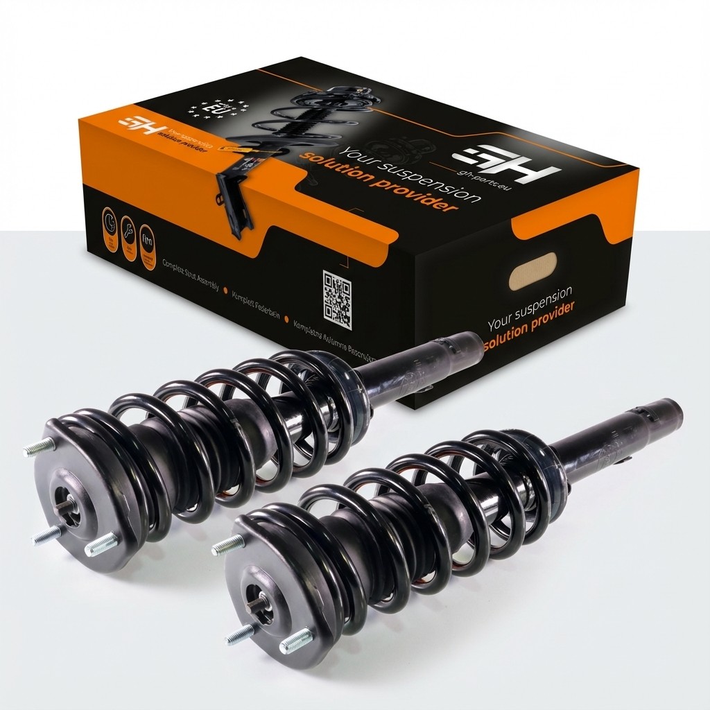 2x Complete Struts Assembly Front for Mazda 6 GH 2.0 MZR Automatic Transmission