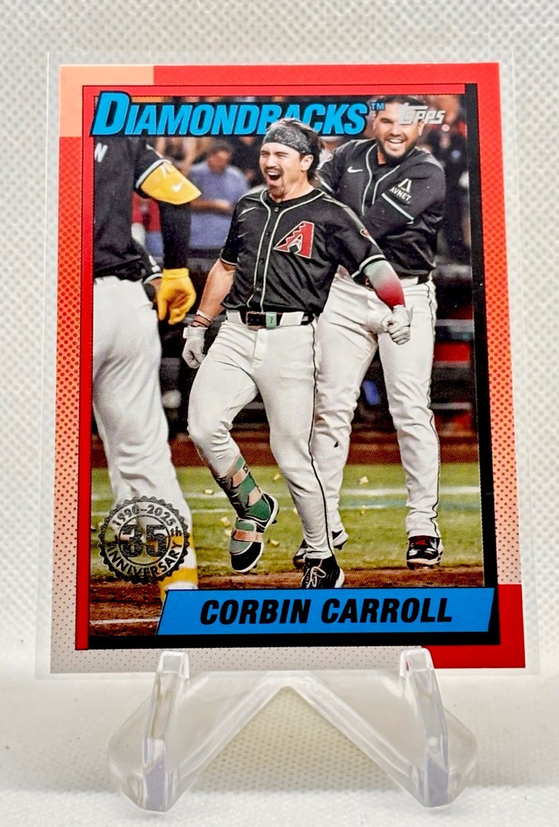 その他 TOPPS 2025 Topps Series 1 Corbin Carroll 1990 Topps 35th Anniversary