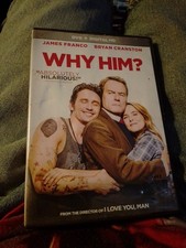 Why Him? DVD 2017 Starring James Franco, Brya...