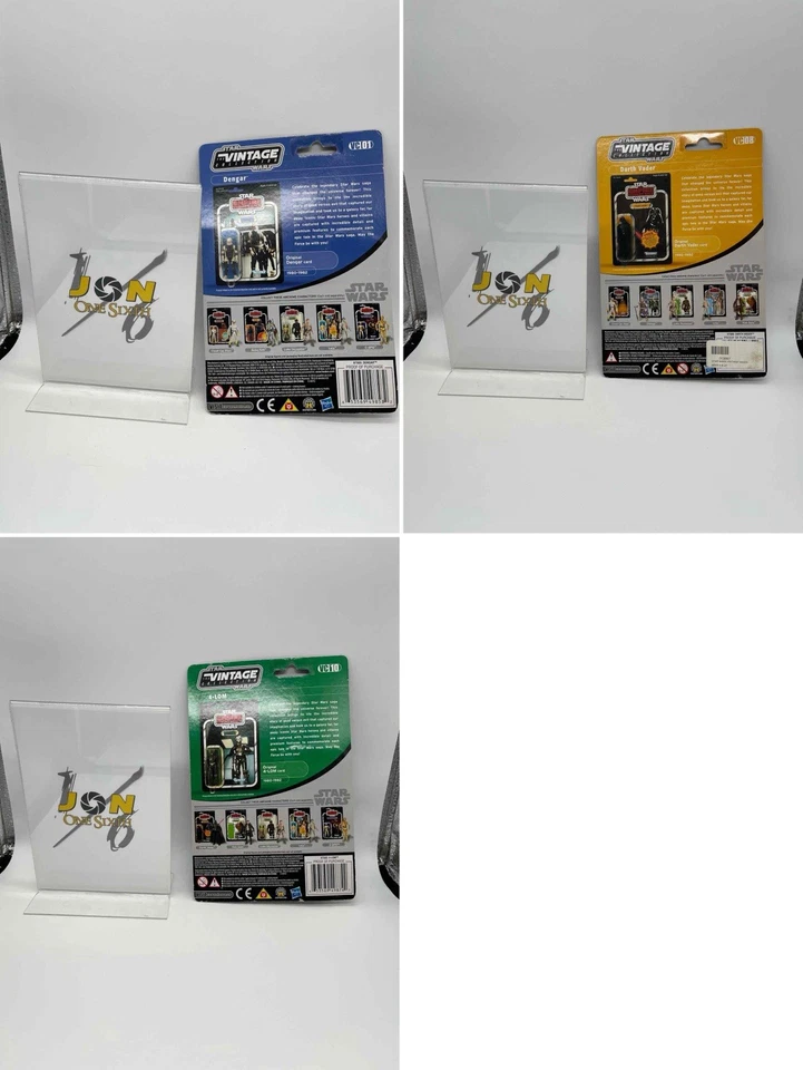 Star Wars Colección Vintage Wave 1 Lote 2006 TVC Hasbro VC01 VC08 VC10 Primera Ejecución Foto 2 de 2