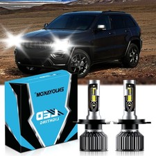 For Jeep Grand Cherokee 1993-1998 Led Headlight Bulbs High Low Beam Lights 6500k