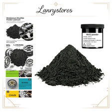 High-Purity Molybdenum Disulfide MoS2 Powder 100g - 8000 Mesh, Lubricant  Coati