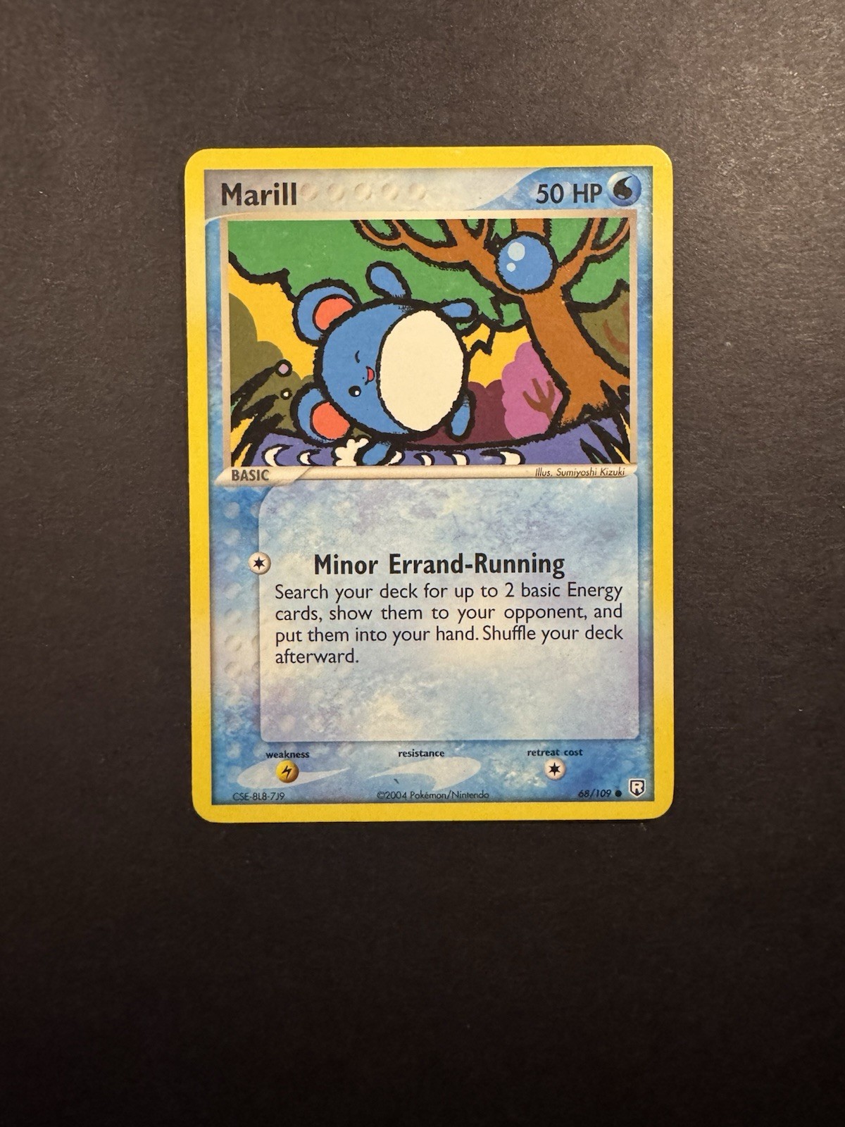 Marill 68/109 Common Team Rocket Returns Pokemon Moderately Played
