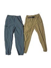 Patagonia Kids Outdoor Everyday Pant Bundle Size L Blue/Gray Khaki Elastic Waist