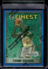 1995-96 Topps Finest Terry Dehere Refractor #102 Clippers