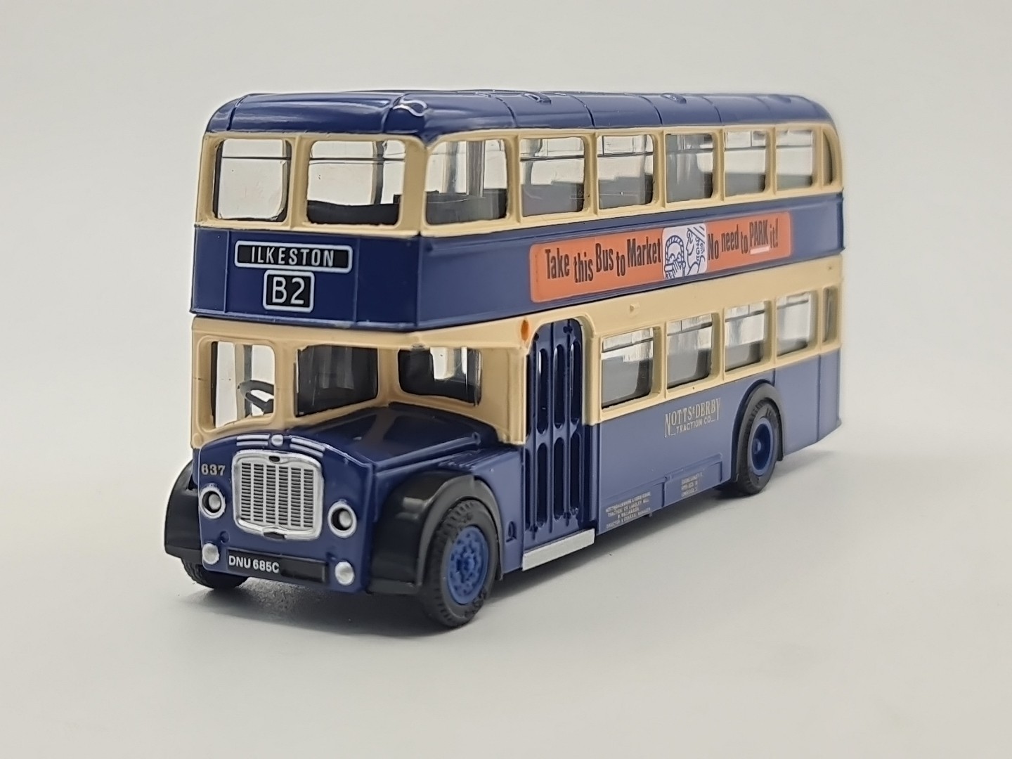 EFE 13908 Bristol FLF Lodekka (Late Grille) - Notts & Derby Boxed 1:76 Scale MIB