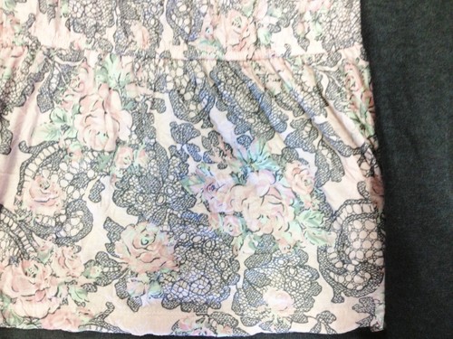 Live to Be Spoiled 2-in-1 Gray Cardigan with attached Pink Floral Blouse - Picture 3 of 3