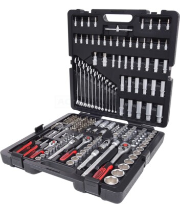 KS Tools 1/4''+3/8''+1/2'' Socket Set, 216-pcs 917.0216