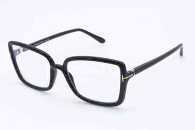 Tom Ford TF5813-B Shiny Black 001 Plastic Optical Eyeglasses  display picture 3