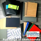 A4 A5 A6 Seawhite Sketchbooks Illustration Drawing Artists Pad Journal Art Paint