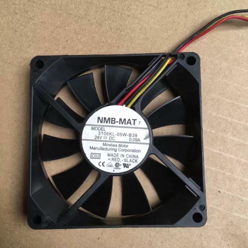 1pcs 3106KL-05W-B39 8015 8CM 24V 0.09A inverter fan #E8