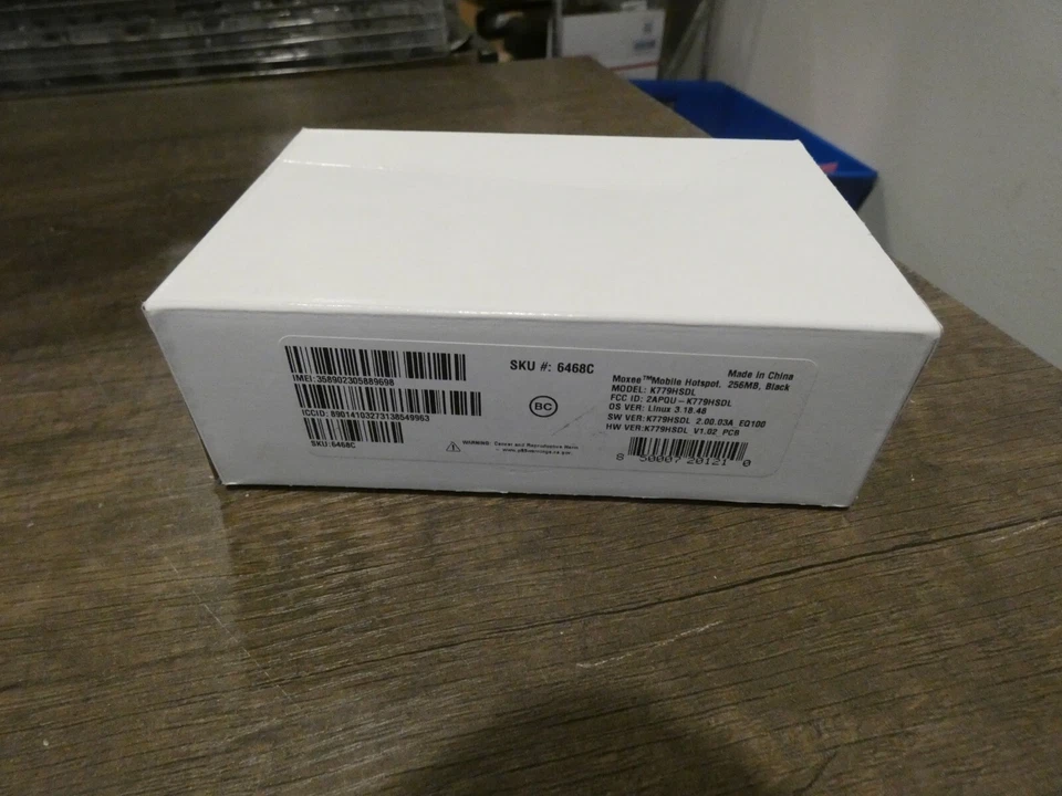 Lote de 10 Módem Punto de Acceso Wi-Fi Inalámbrico Moxee Mobile AT&T K779HSDL 256 MB Negro Foto 2 de 4