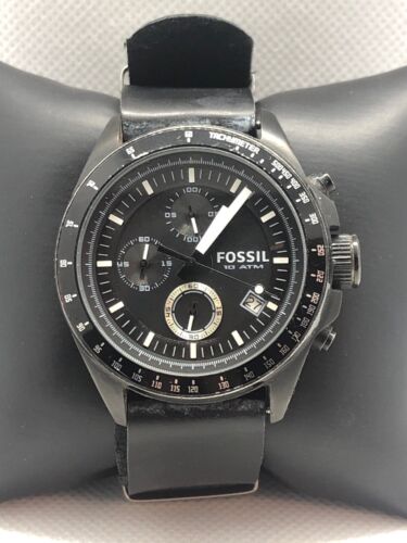 Fossil CH2601 Men's Leather Analog 