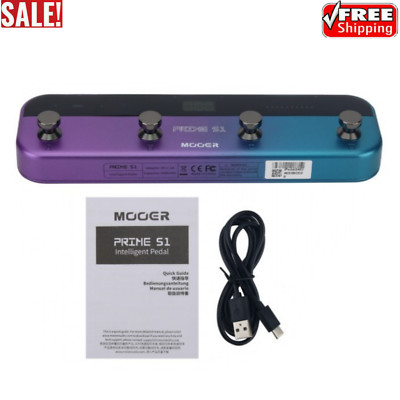 MOOER Prime S1 Guitar Comprehensive Effects Pedal Dual Channel Stereo Output