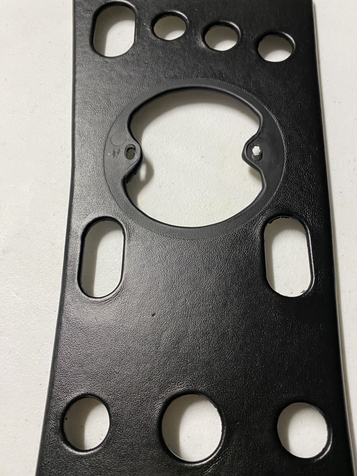 Lamborghini Murcielago LP640 OEM Center Console Leather Switch Bezel
