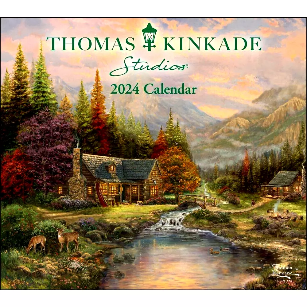 Thomas Kinkade 2025 Wall Calendar 12 Month Calendar