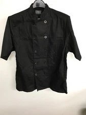Chef Code Womens Black Chef Shirt Small