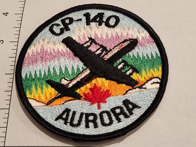 ROYAL CANADIAN AIR FORCE RCAF LOCKHEED CP-140 AURORA AIRPLANE PATCH