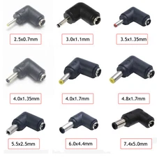 DC Power 6.0*4.4 4.0x1.7 3.0*1.1 5.5*2.5 To 5.5*2.1 Plug Converter Adapter Jack