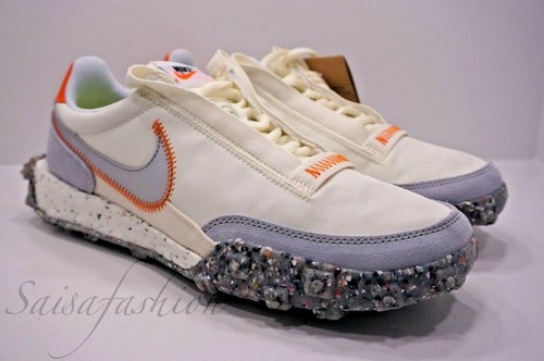 Nike Women's Waffle Racer Crater Lifestyle Shoes CT1983-105 Size 7 - Picture 3 of 11