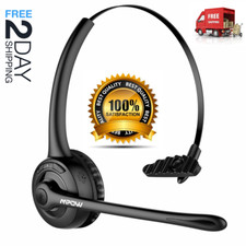 Wireless Bluetooth Headset/Cell Phone Headset Truck Driver Noise Cancelling