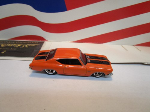 HOTWHEELS AMERICAN SCENE '69 CHEVELLE SS 396 WITH REAL RIDERS LOOSE - Picture 2 of 4