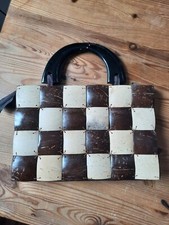 Ausgefallene Handtasche,Kokosnussschalen, Retro,Rockabilly, Rockabella,  Emo,...