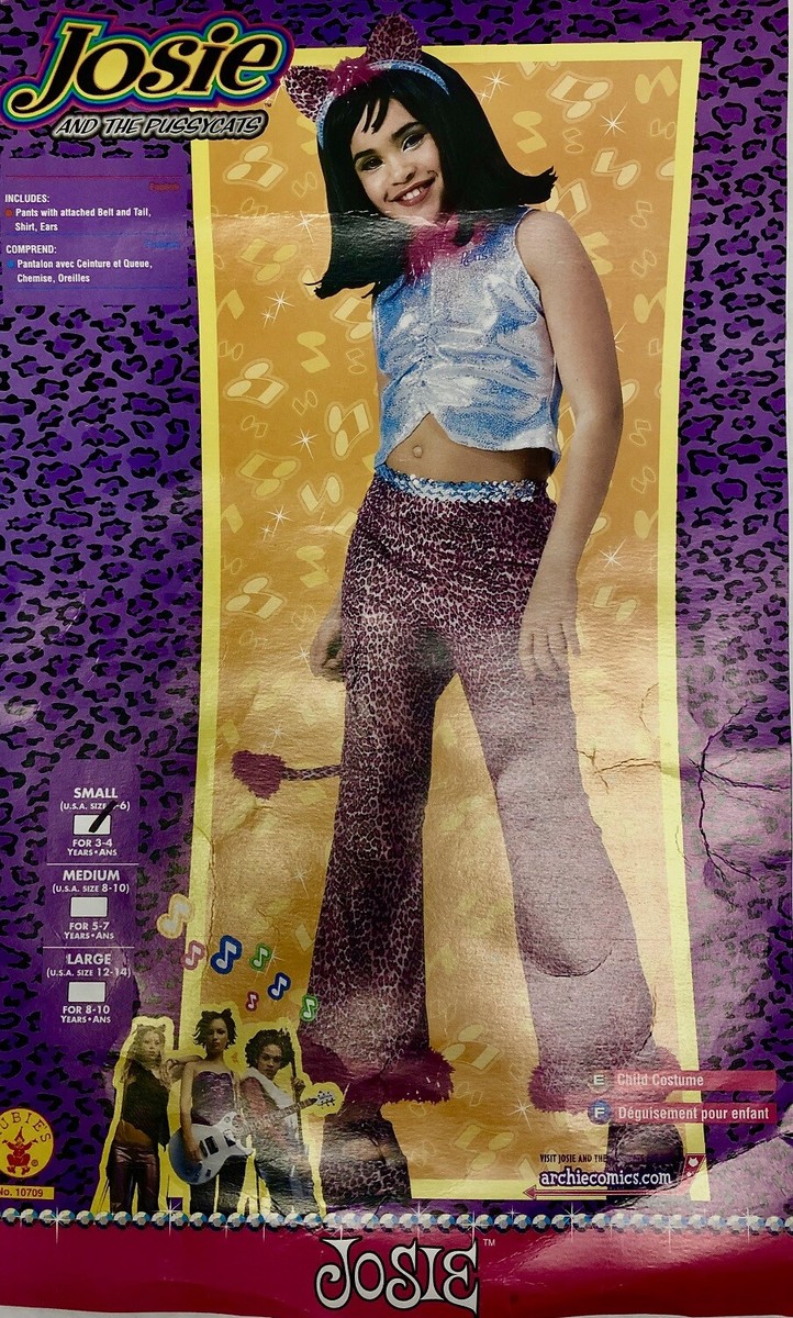 Josie the Pussycats Pink Pop Star Fancy Dress Up Halloween Child