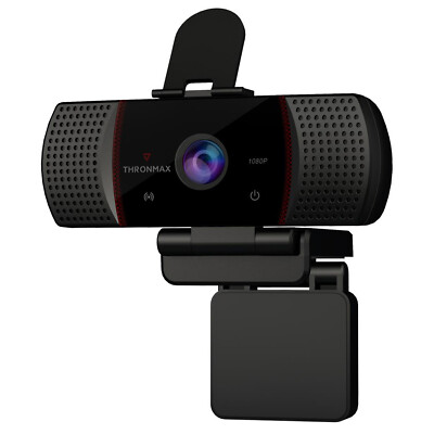 THRONMAX Stream GO 1080P 1920 x 1080 FullHD Autofokus Mikrofon 105 Grad Webcam