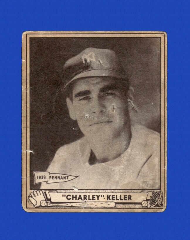 1940 Play Ball Set-Break #  9 Charlie Keller LOW GRADE (filler) *GMCARDS*