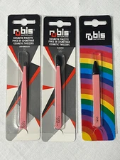 NEW Rubis Swiss Tweezers Switzerland YOU CHOOSE TIP Slanted Point Universal Pink