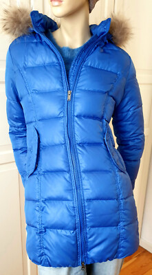 Daunenmantel von Bomboogie Blau 36 / S / Size 2